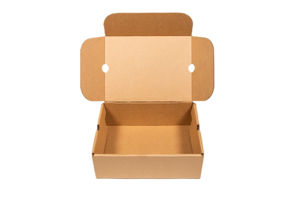 Die-cut corrugated boxes